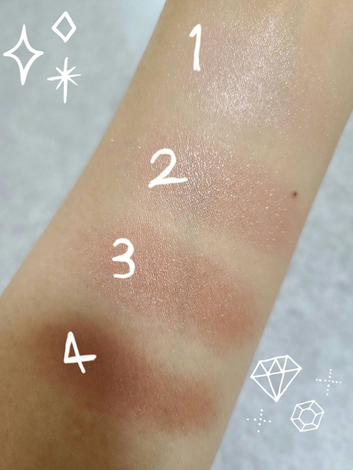 シルキースフレアイズ/キャンメイク/アイシャドウパレットを使ったクチコミ(3枚目)