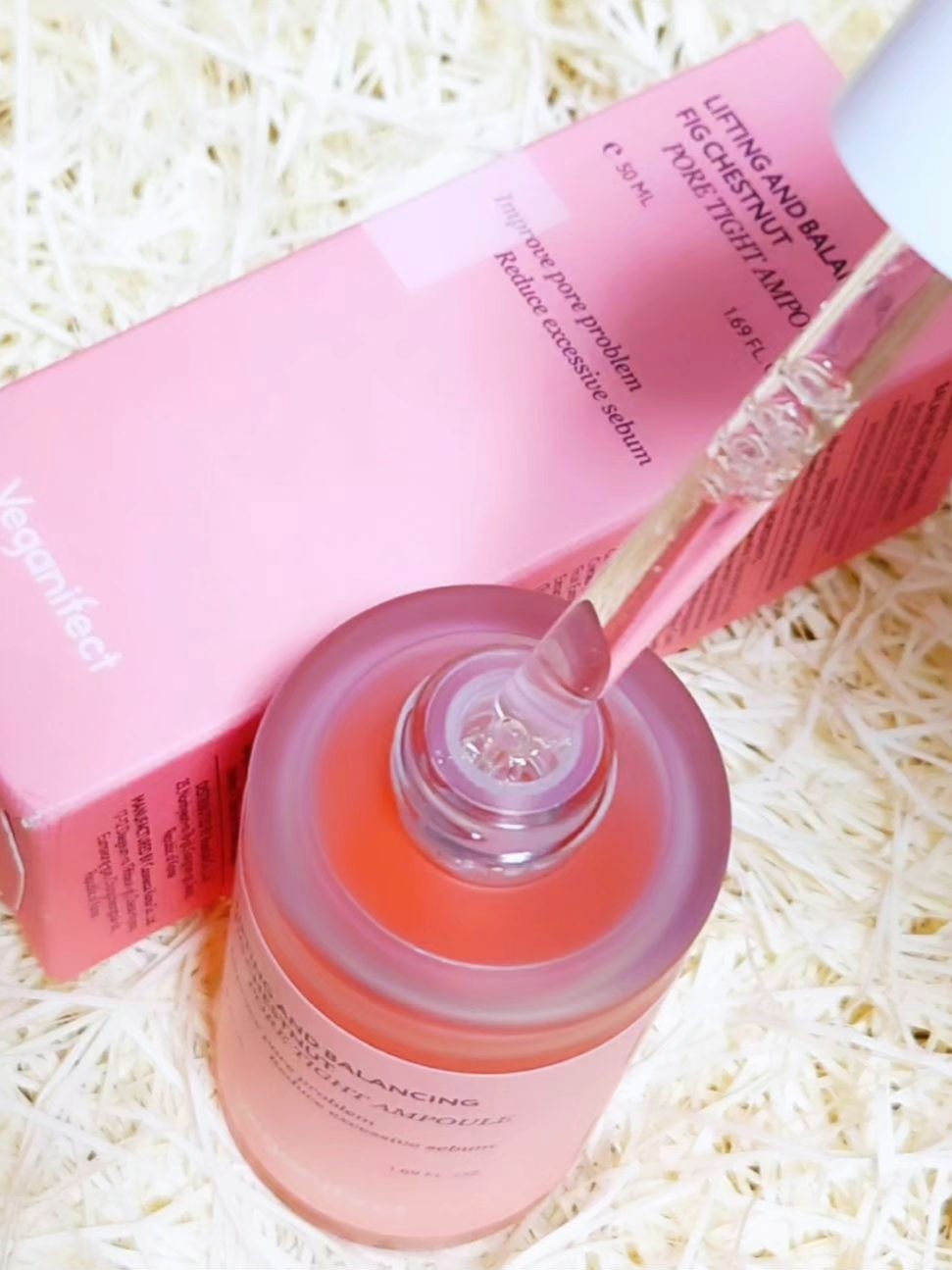 イチジク毛穴アンプル/Veganifect/美容液を使ったクチコミ（2枚目）