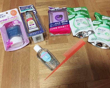 本日の購入品☆

スキンアクアの日焼け止めはリピです！ほぼ毎日使っているので１ヶ月で無くなりそうになり買ってきました！本当にトーンアップされるのでオススメです！

デオナチュレの足指さらさらクリームは初