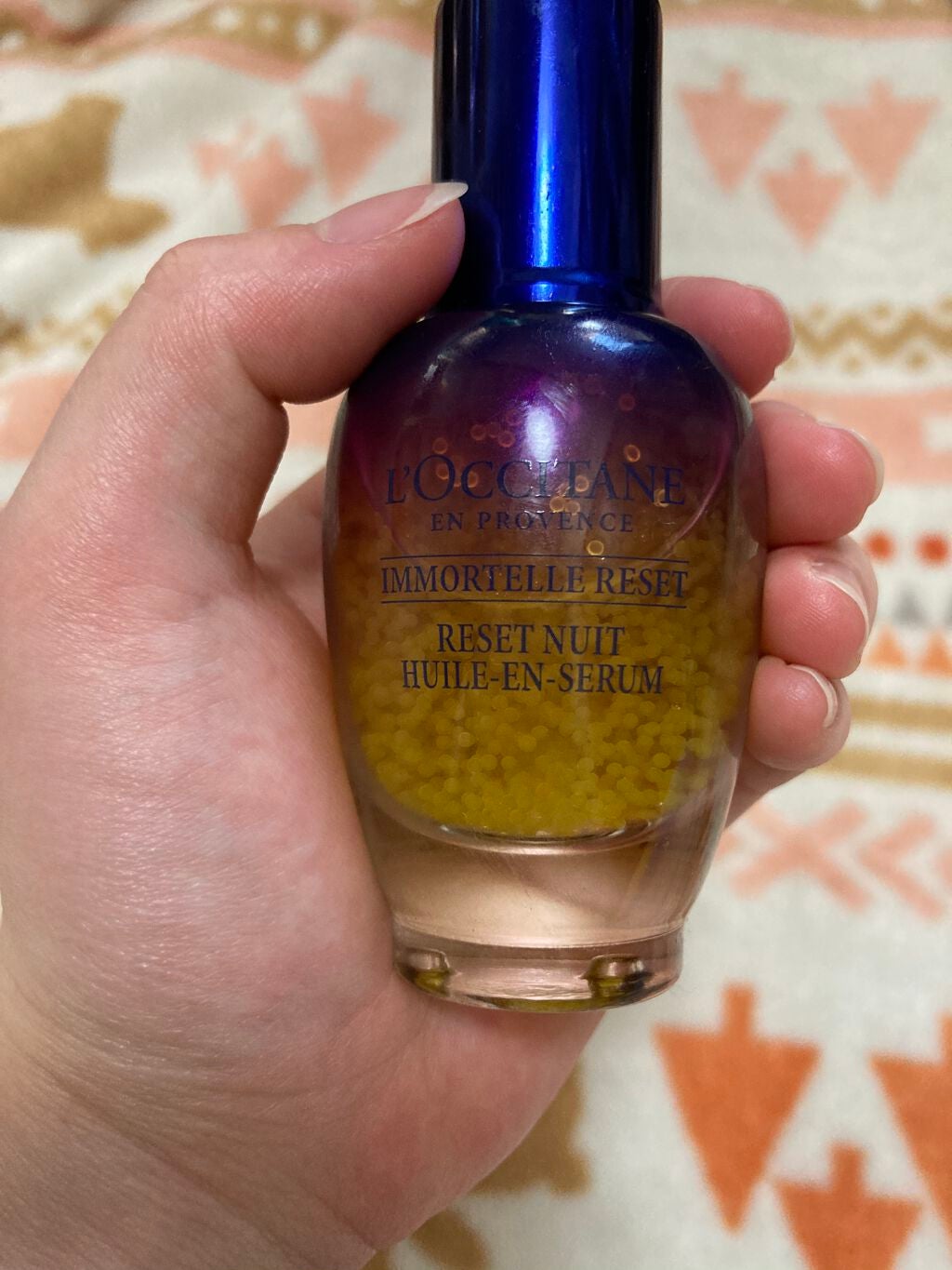 イモーテル オーバーナイトリセットセラム/L'OCCITANE/美容液を使ったクチコミ(3枚目)