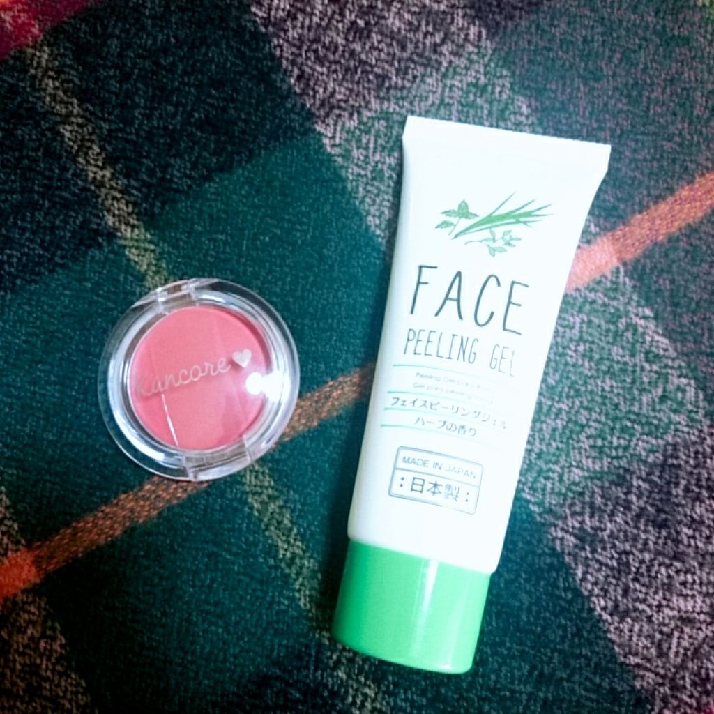 カンコレ クリームチーク/DAISO/ジェル・クリームチークを使ったクチコミ（1枚目）