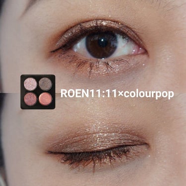 ROEN BEAUTY Eye Shadow Palette/ROEN BEAUTY /パウダーアイシャドウを使ったクチコミ（1枚目）