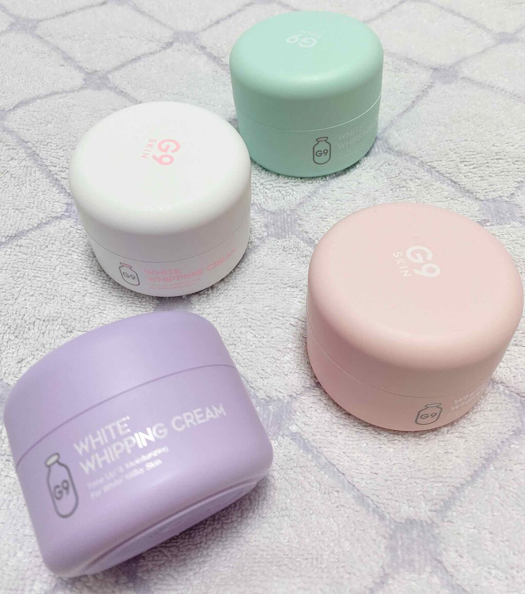 WHITE WHIPPING CREAM(ウユクリーム)/G9SKIN/化粧下地を使ったクチコミ（1枚目）