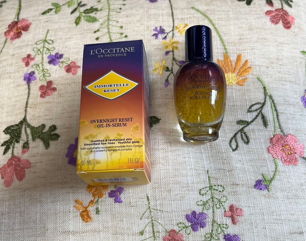 イモーテル オーバーナイトリセットセラム/L'OCCITANE/美容液を使ったクチコミ(1枚目)