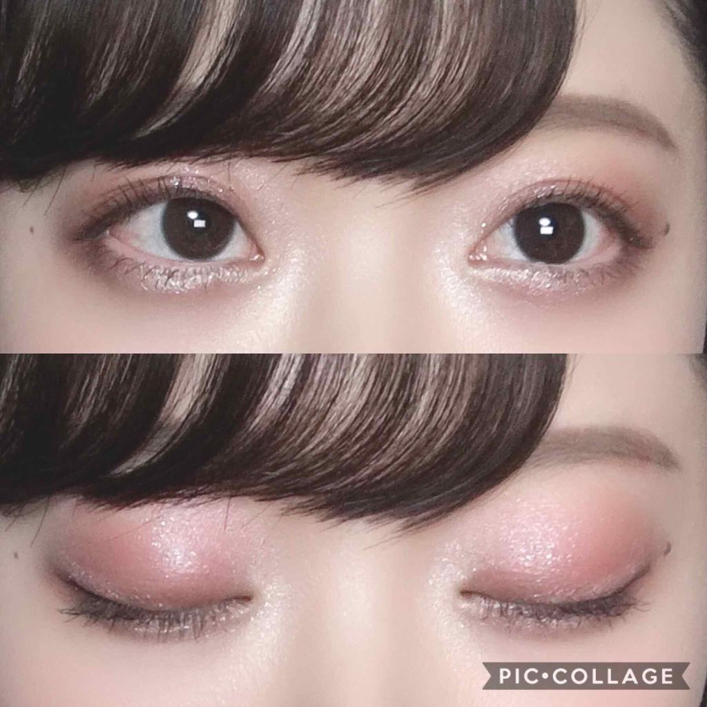 シャイニーシャドウ N/excel/単色アイシャドウを使ったクチコミ（2枚目）