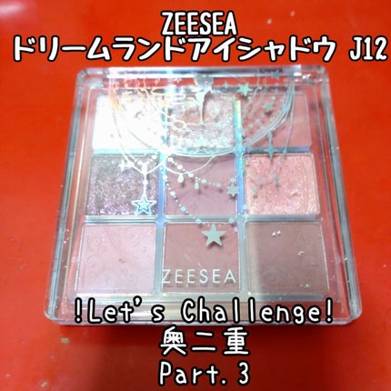 クォーツ 9色アイシャドウパレット(ドリームランドアイシャドウ)/ZEESEA/アイシャドウパレットを使ったクチコミ(1枚目)