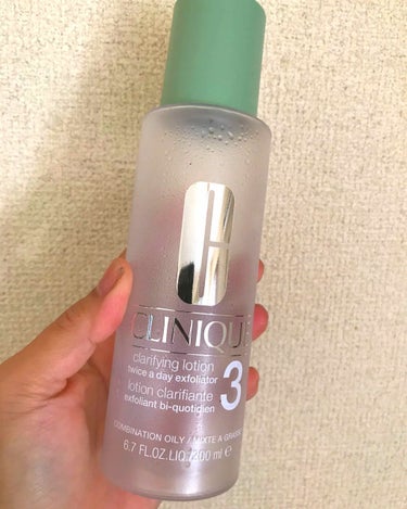 クラリファイング ローション 3 200ml/CLINIQUE/ブースター・導入液を使ったクチコミ（1枚目）