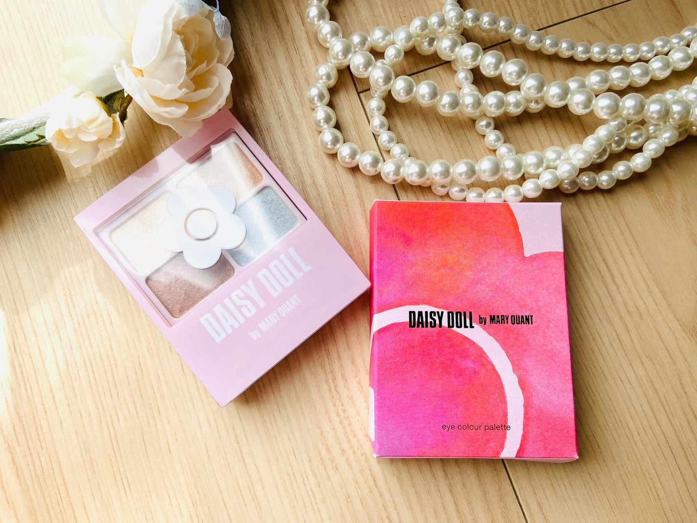 デイジードール アイカラー パレット/DAISY DOLL by MARY QUANT/アイシャドウパレットを使ったクチコミ(4枚目)