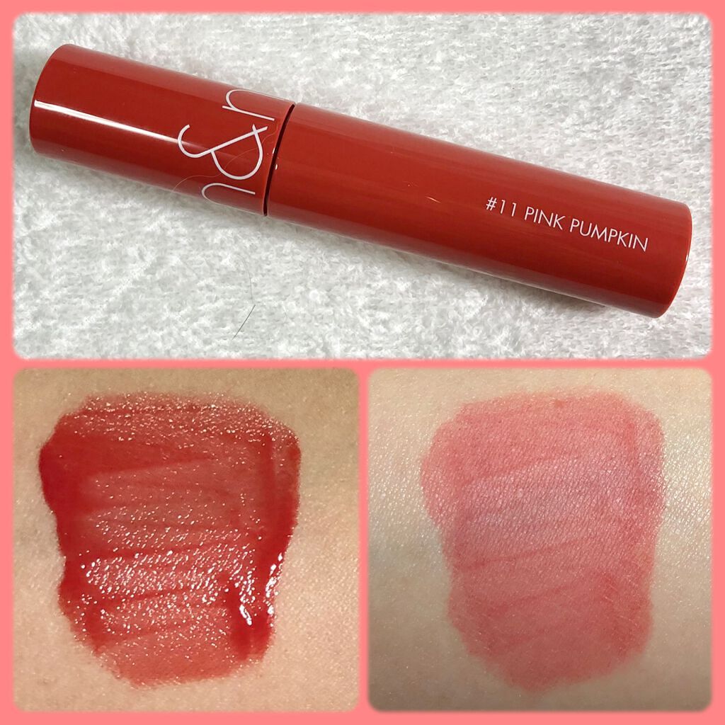 ジューシーラスティングティント/rom&nd/リップティントを使ったクチコミ(6枚目)