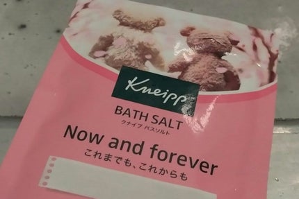 クナイプ バスソルト サクラの香り/クナイプ/無機塩系入浴剤を使ったクチコミ(1枚目)