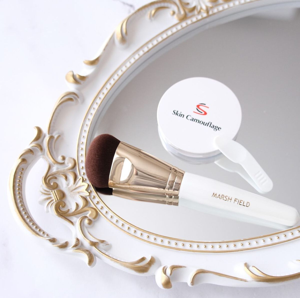 マーシュフィールド SC クリームファンデS/マーシュ・フィールド/クリーム・エマルジョンファンデーションを使ったクチコミ(1枚目)