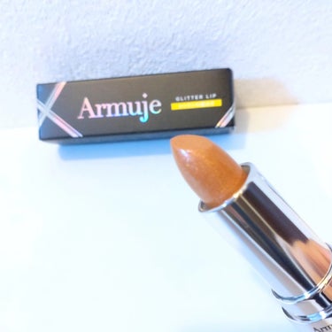 Armuje グリッタージュエルリップコレクションのクチコミ「#コスメ購入品
💄【Armuje】グリッタージュエルリップコレクション 
シトリンの煌めき

.....」（2枚目）