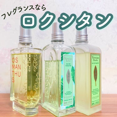 フレグランスならL'OCCITANEで🍃

思わず振り向かれる最高の香り🫧


香りには好みの傾向があるので、まずは私の好みについて…
▶︎フルーツやジャスミン
▶︎爽やかで比較的軽い香り

傾向が似て