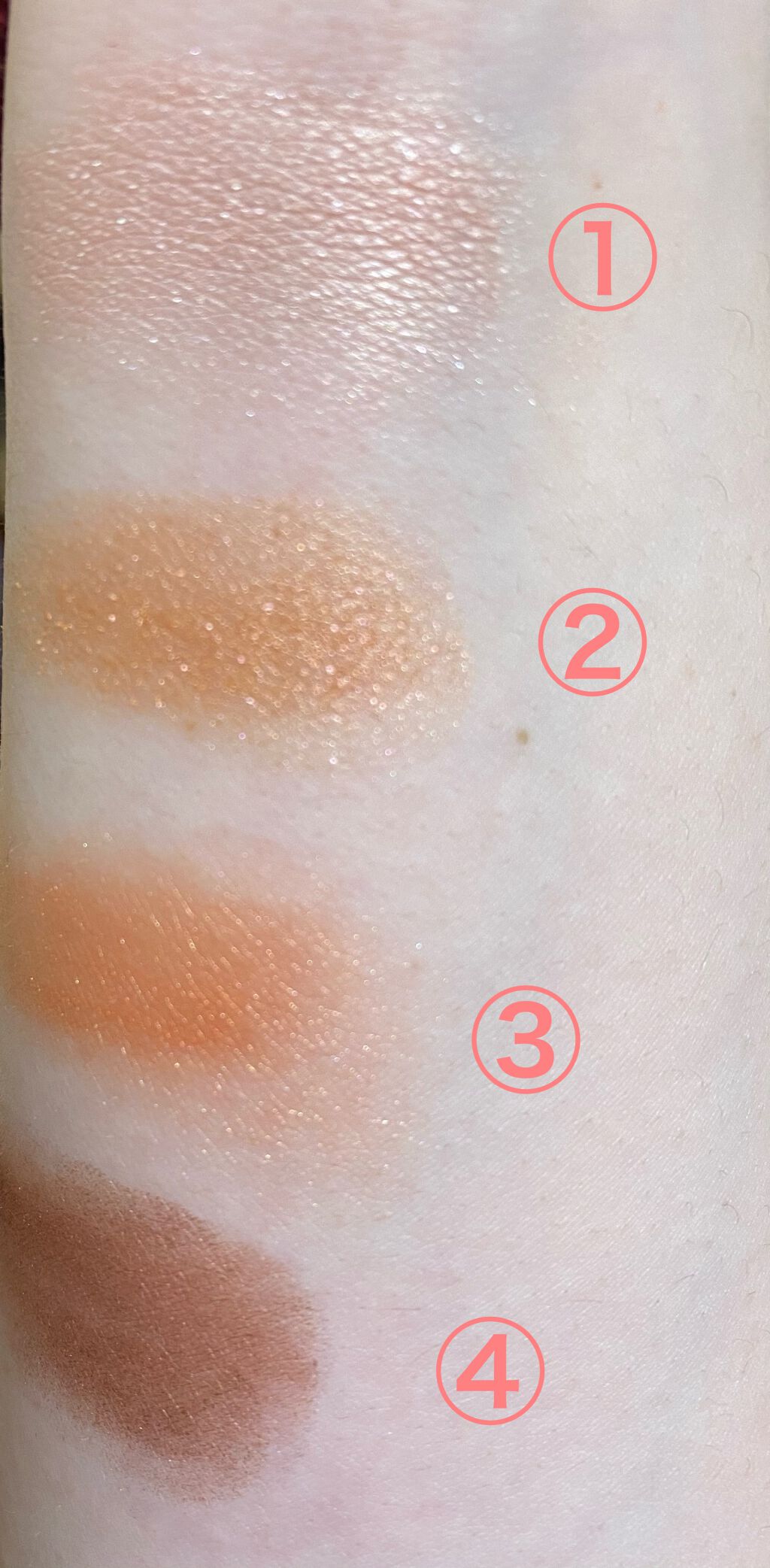 シルキースフレアイズ/キャンメイク/アイシャドウパレットを使ったクチコミ(3枚目)