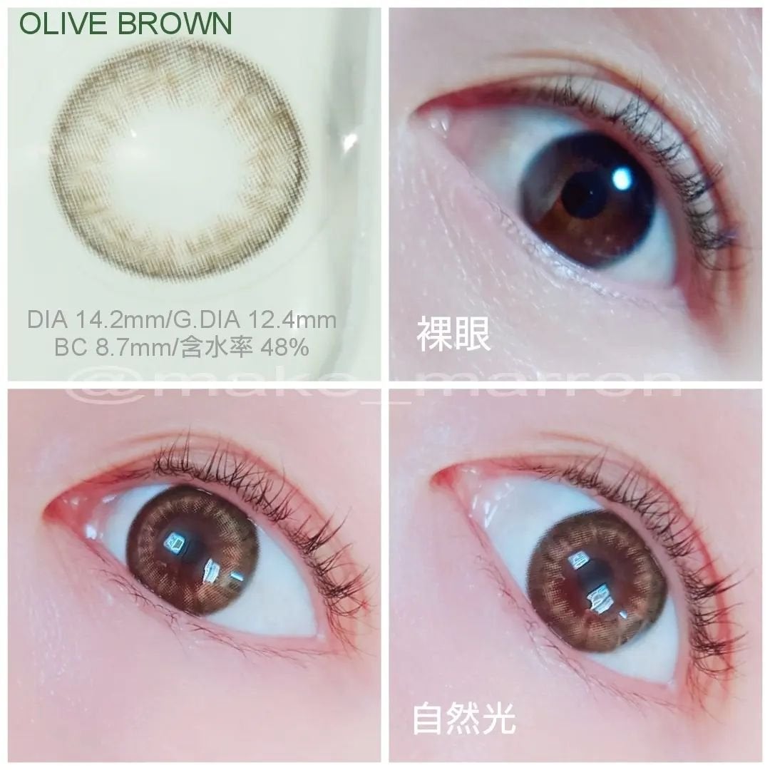 ビタースイートクリスティン/Hapa kristin/カラーコンタクトレンズを使ったクチコミ(2枚目)