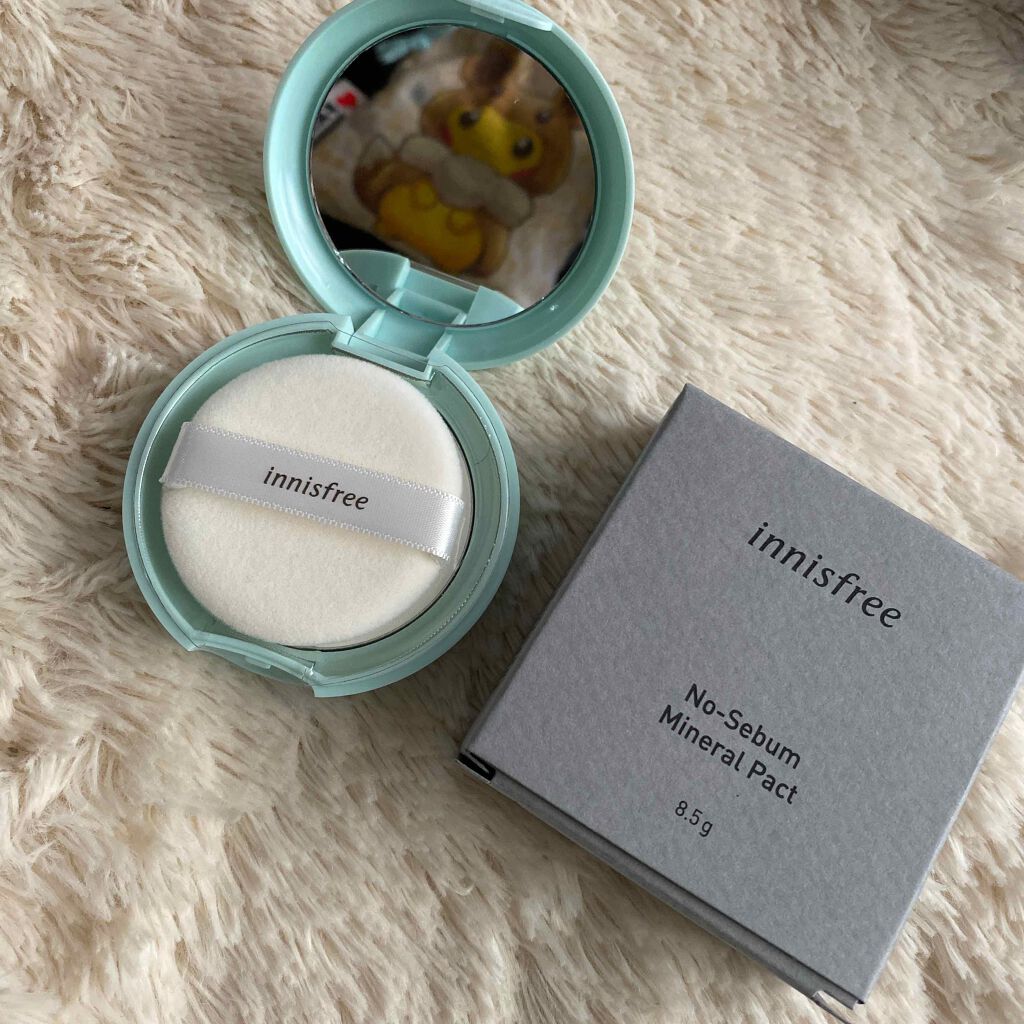 ノーセバム ミネラルパウダー/innisfree/ルースパウダーを使ったクチコミ(2枚目)
