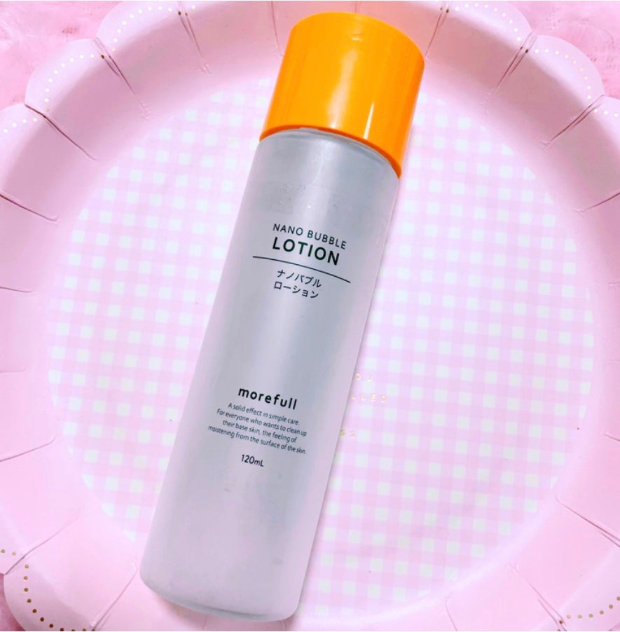 ナノバブルローション/morefull /化粧水を使ったクチコミ(1枚目)
