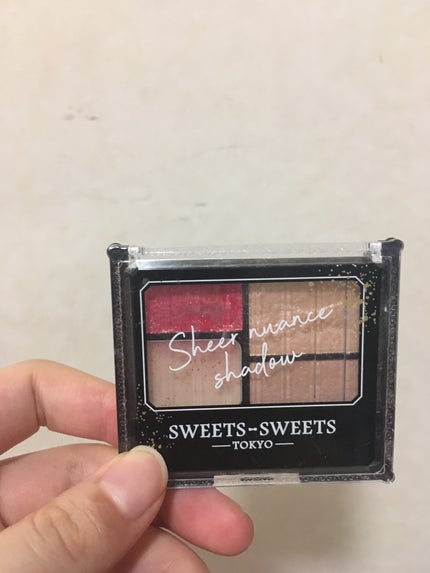 シアーニュアンスシャドウ/スウィーツ スウィーツ/アイシャドウパレットを使ったクチコミ(1枚目)