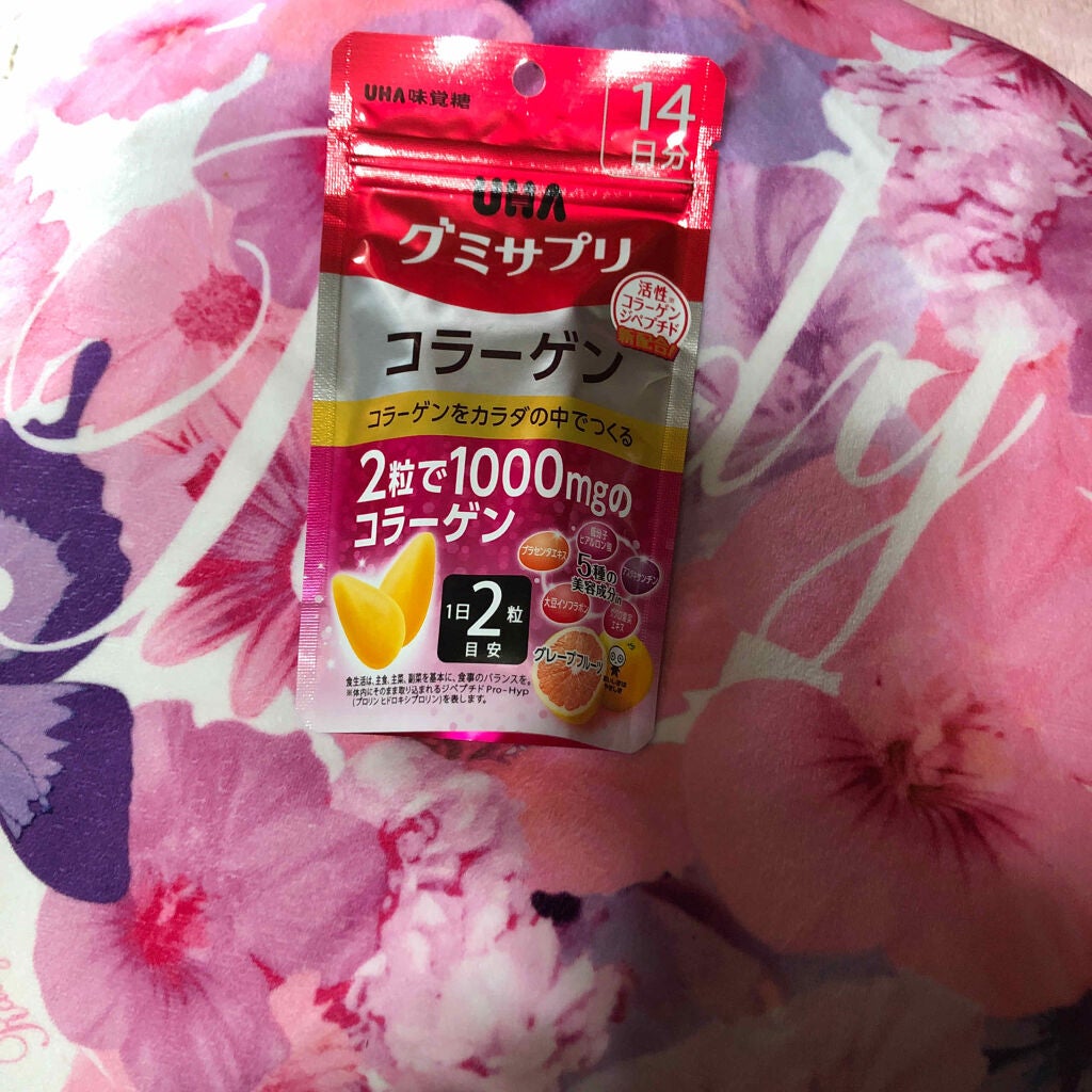 UHAグミサプリ コラーゲン/UHA味覚糖/食品を使ったクチコミ(1枚目)
