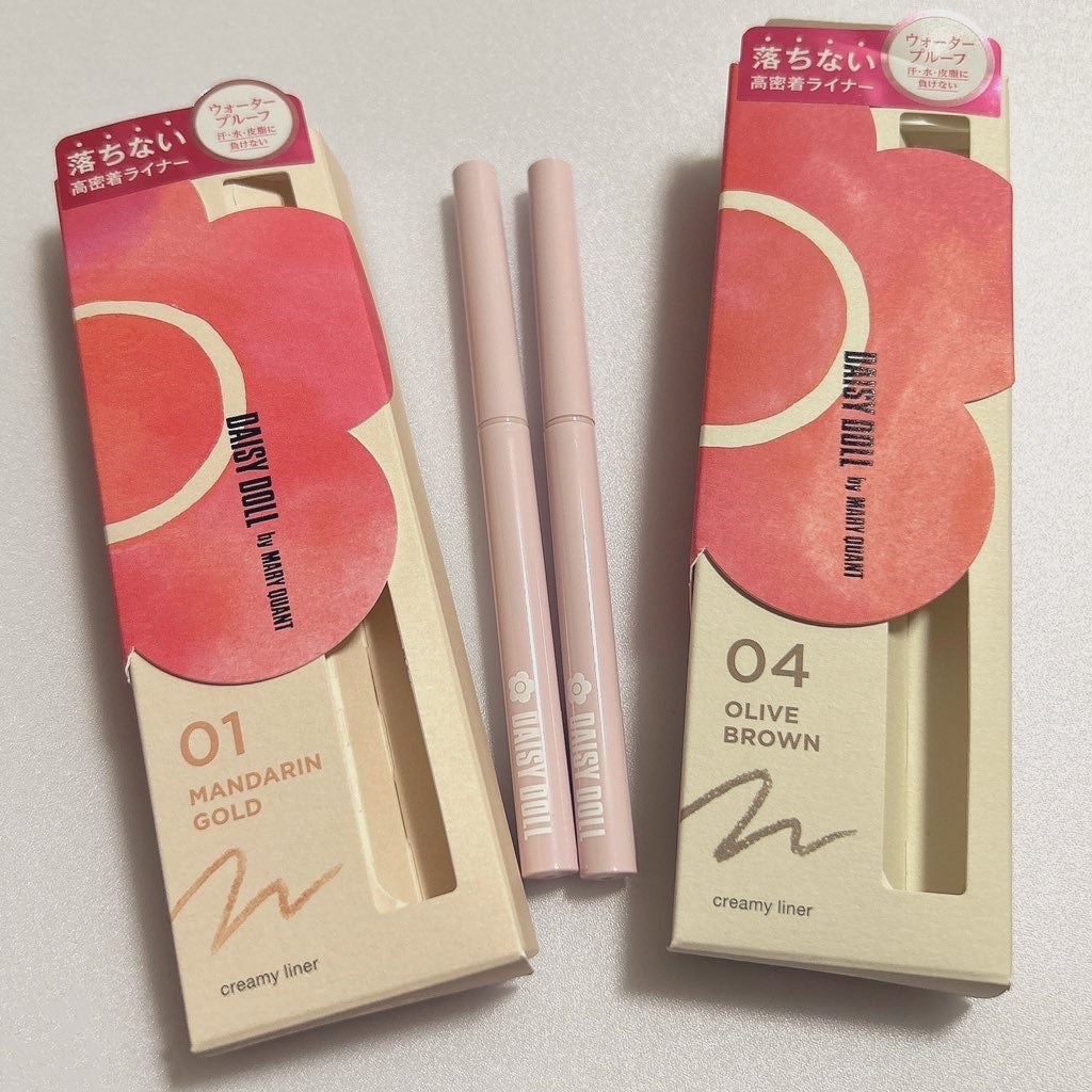 デイジードール クリーミーライナー/DAISY DOLL by MARY QUANT/ペンシルアイライナーを使ったクチコミ(3枚目)