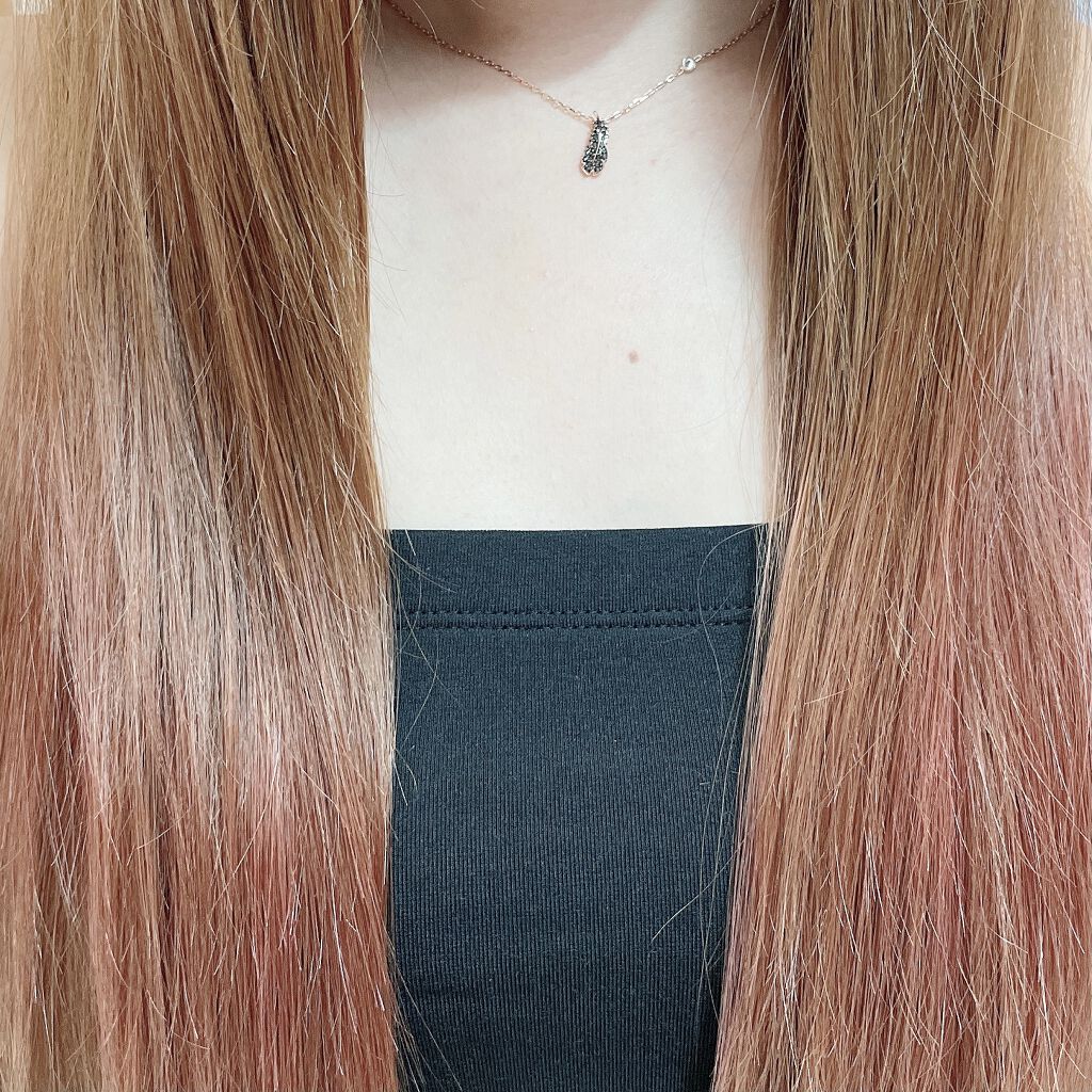 エンシェールズカラーバター ショッキングパープル/エンシェールズ/ヘアカラーを使ったクチコミ（2枚目）