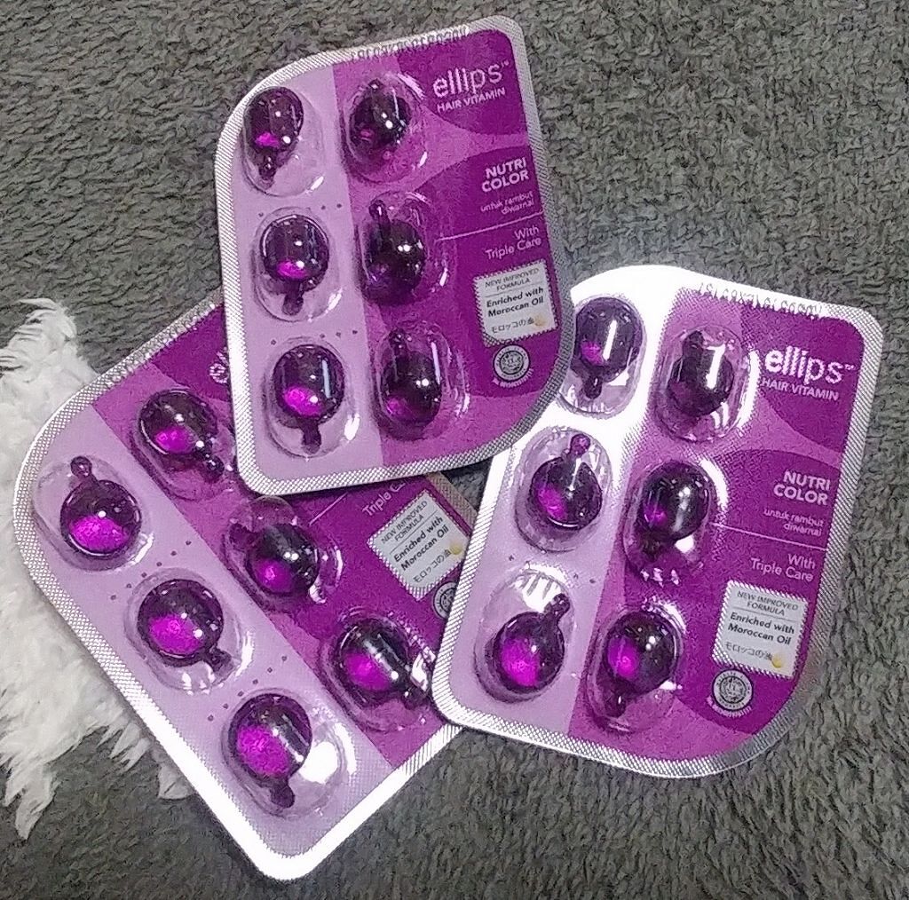 ヘアーオイル【トリートメント】/ellips/ヘアオイルを使ったクチコミ(1枚目)