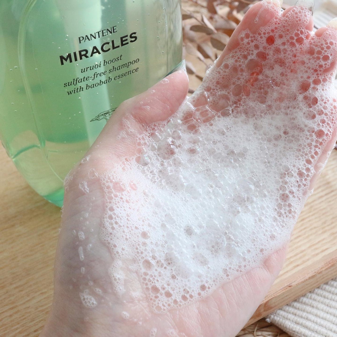ミラクルズ うるおいブースト シャンプー/トリートメント/パンテーン/市販シャンプーを使ったクチコミ(5枚目)