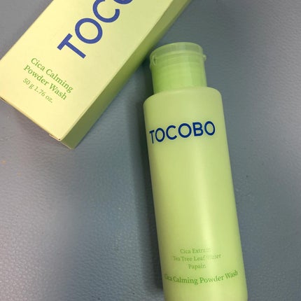 シカカーミングパウダーウォッシュ/TOCOBO/洗顔パウダーを使ったクチコミ(2枚目)