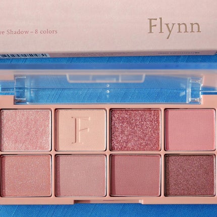 ラッスルアイシャドウパレット 02 ドライローズ/Flynn/アイシャドウパレットを使ったクチコミ(2枚目)