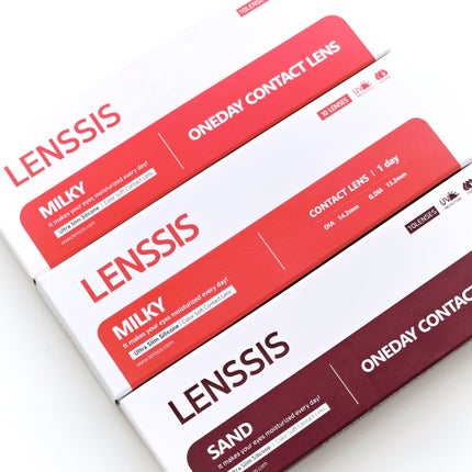 ミルキーシリーズ/LENSSIS/カラーコンタクトレンズを使ったクチコミ(4枚目)