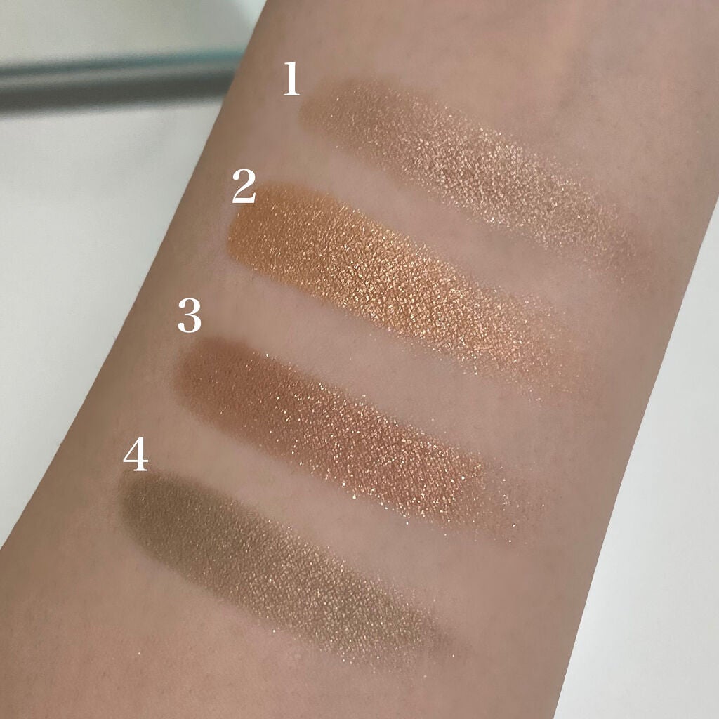 シルキースフレアイズ/キャンメイク/アイシャドウパレットを使ったクチコミ(3枚目)