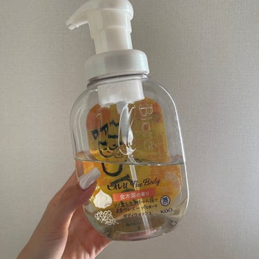 ザ ボディ 泡タイプ ボディウォッシュ 金木犀の香り 本体 540ml/ビオレu/ボディソープを使ったクチコミ（1枚目）