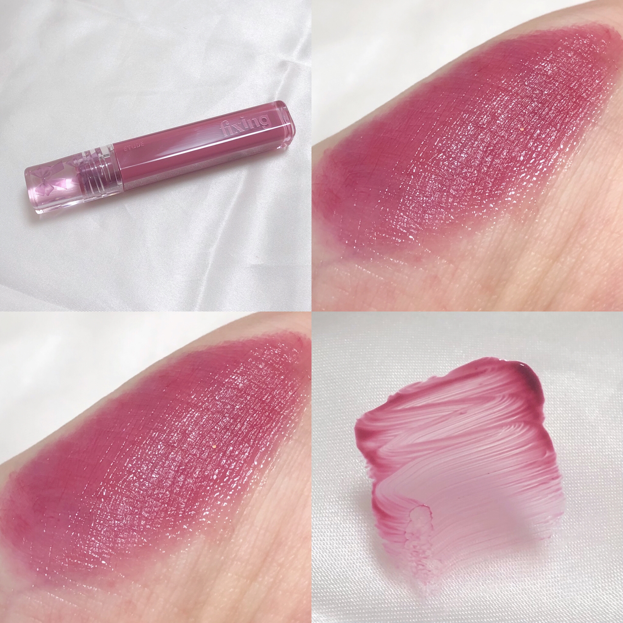 グロウ フィクシングティント レッドサングリア/ETUDE/リップティントを使ったクチコミ（2枚目）