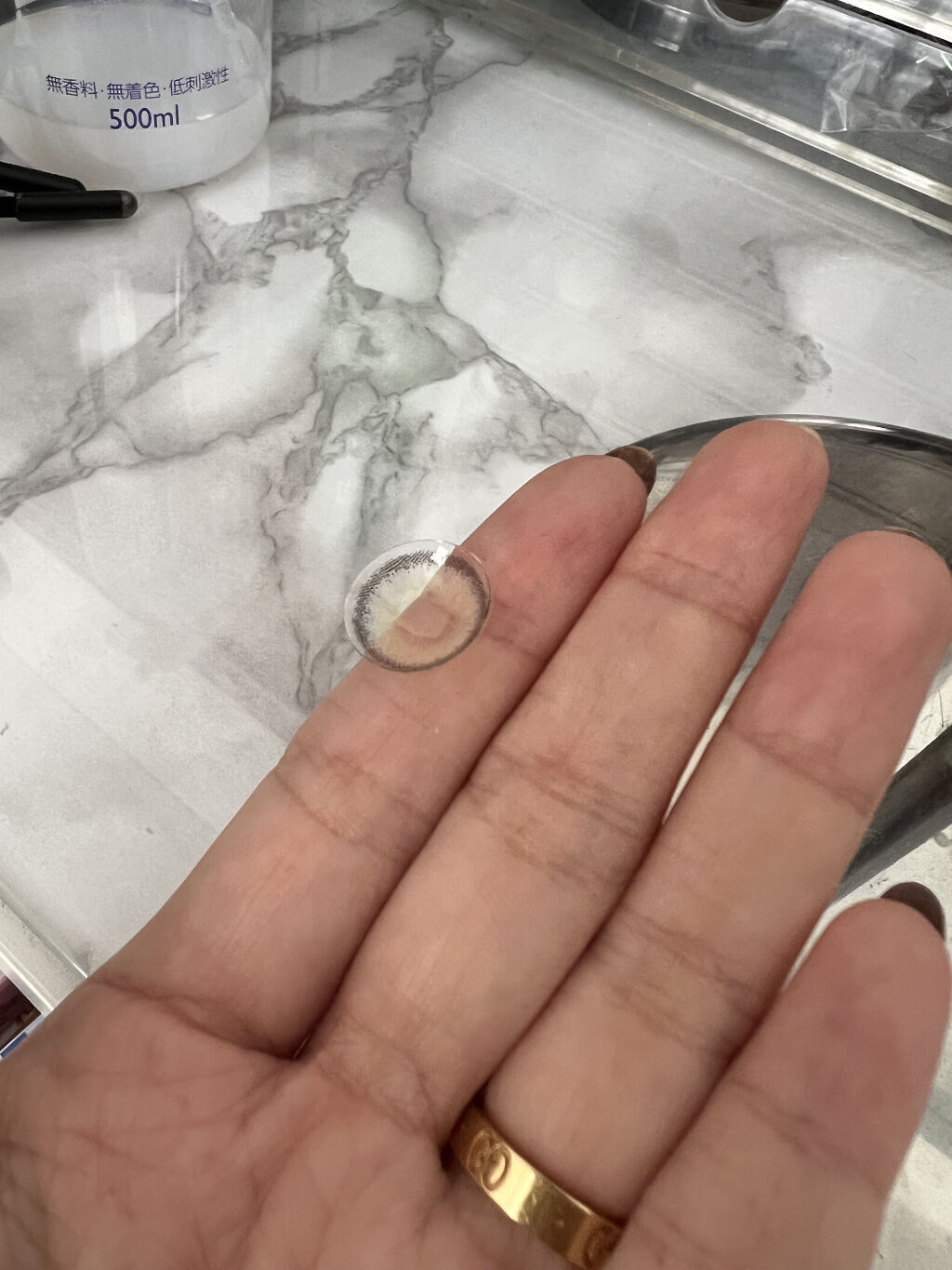 シルエットマンスリー/LensVery/１ヶ月（１MONTH）カラコンを使ったクチコミ（3枚目）