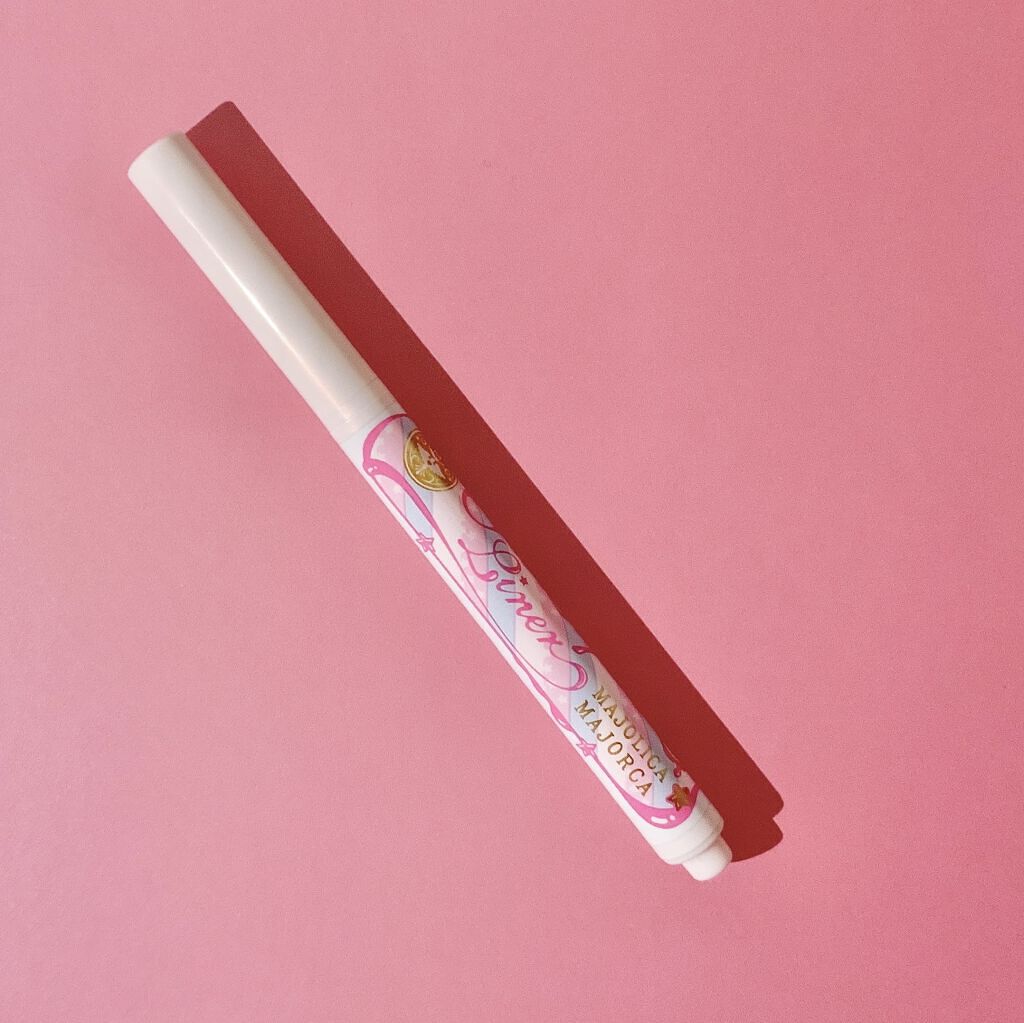 ジェルリキッドライナー 77 流星群/MAJOLICA MAJORCA/リキッドアイライナーを使ったクチコミ（1枚目）