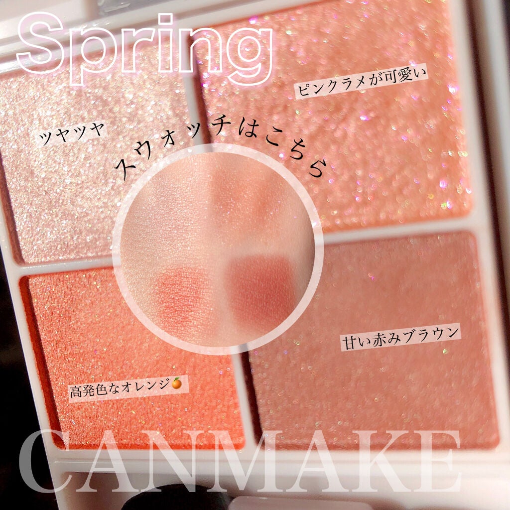 シルキースフレアイズ/キャンメイク/アイシャドウパレットを使ったクチコミ(1枚目)