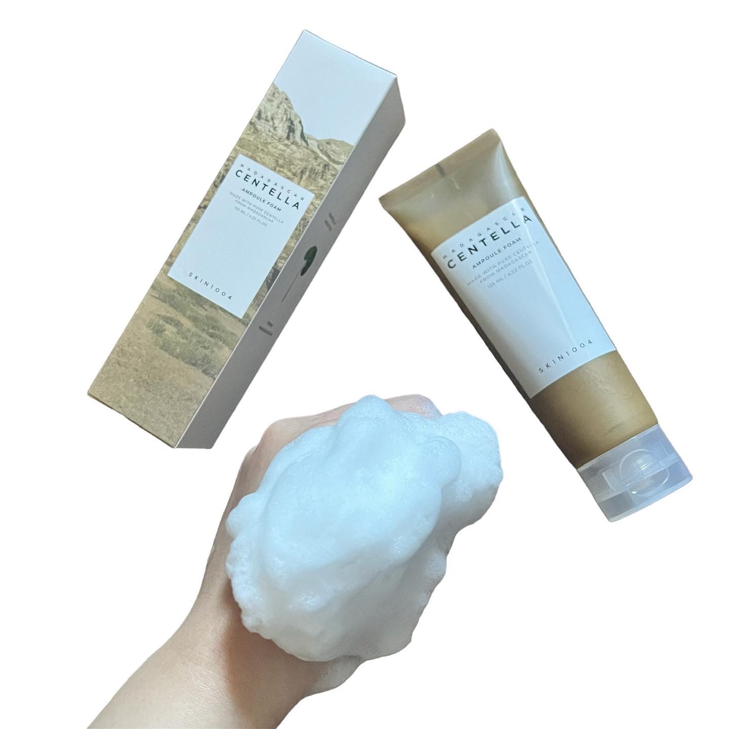 センテラ アンプルフォーム/SKIN1004/洗顔フォームを使ったクチコミ（3枚目）