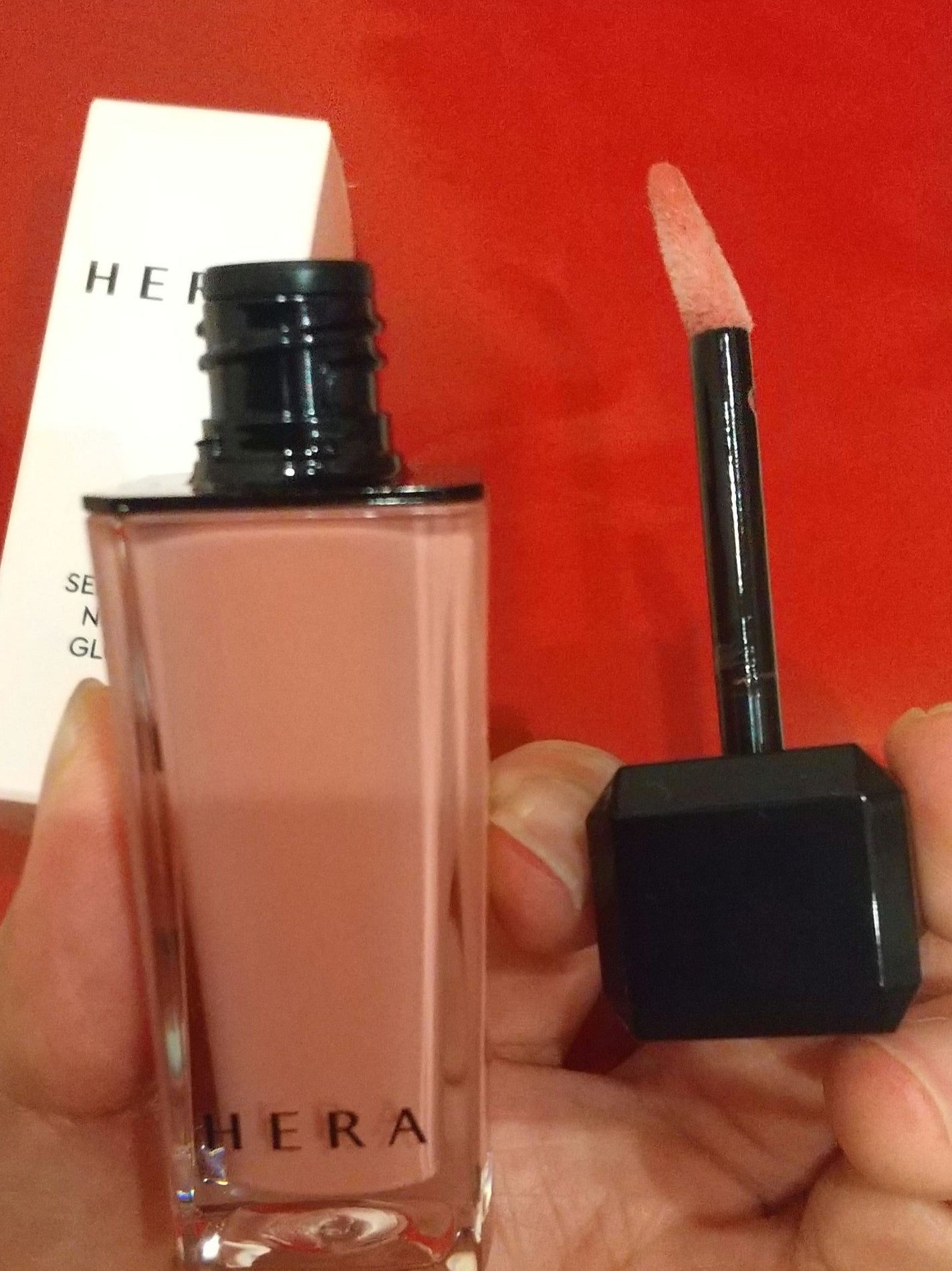 センシュアルヌードグロス/HERA/リップグロスを使ったクチコミ(2枚目)