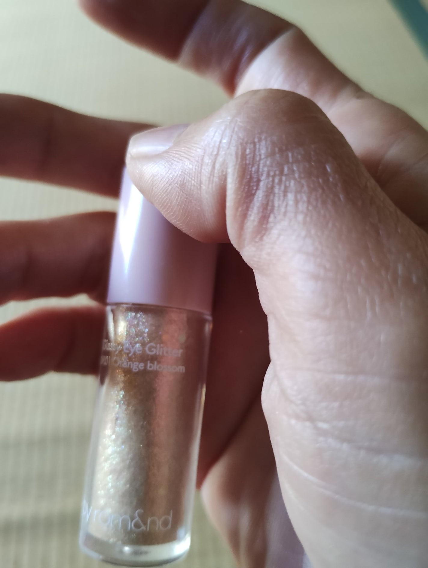 アンドバイロムアンド グラッシーアイグリッター/&nd by rom&nd/グリッターを使ったクチコミ(2枚目)