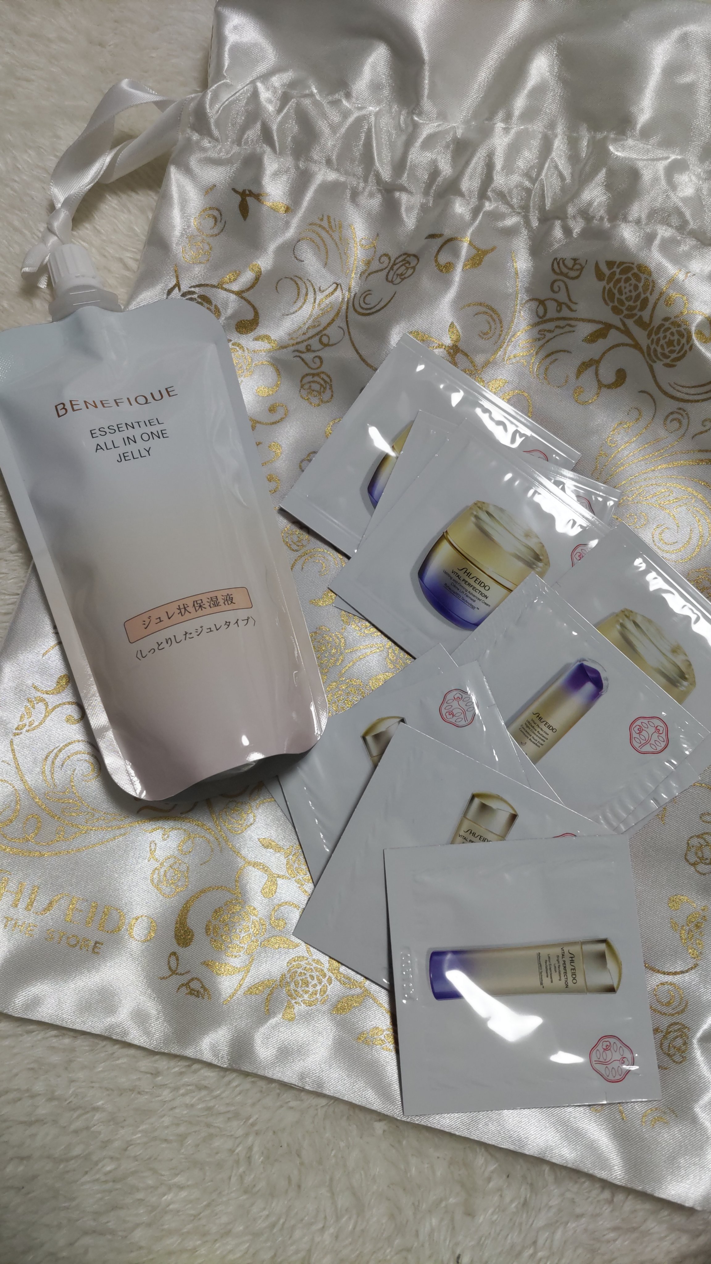 エッセンシャル オールインワン ジュレ レフィル/BENEFIQUE/美容液を使ったクチコミ（1枚目）
