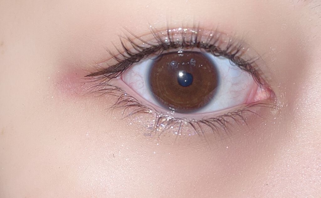 トゥインクル グリッター/innisfree/リキッドアイライナーを使ったクチコミ（2枚目）