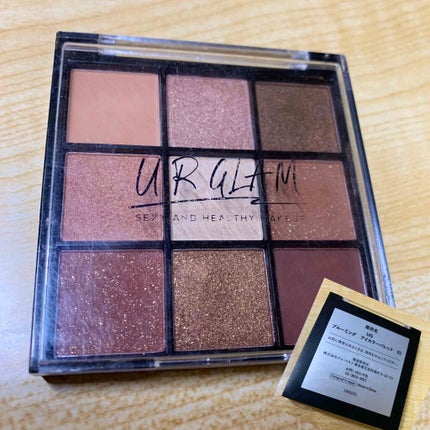 UR GLAM BLOOMING EYE COLOR PALETTE/U R GLAM/アイシャドウパレットを使ったクチコミ(2枚目)