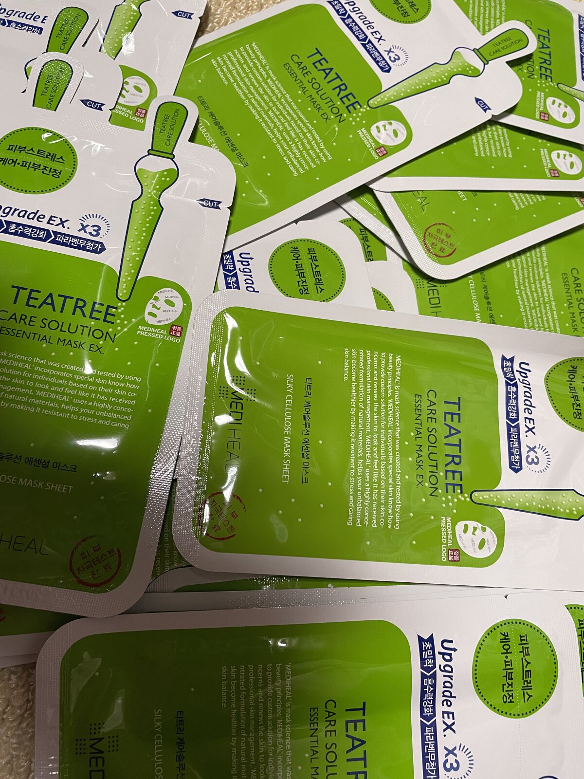 ティーツリーケア ソリューション エッセンシャルマスクEX/MEDIHEAL/シートマスク・パックを使ったクチコミ（1枚目）