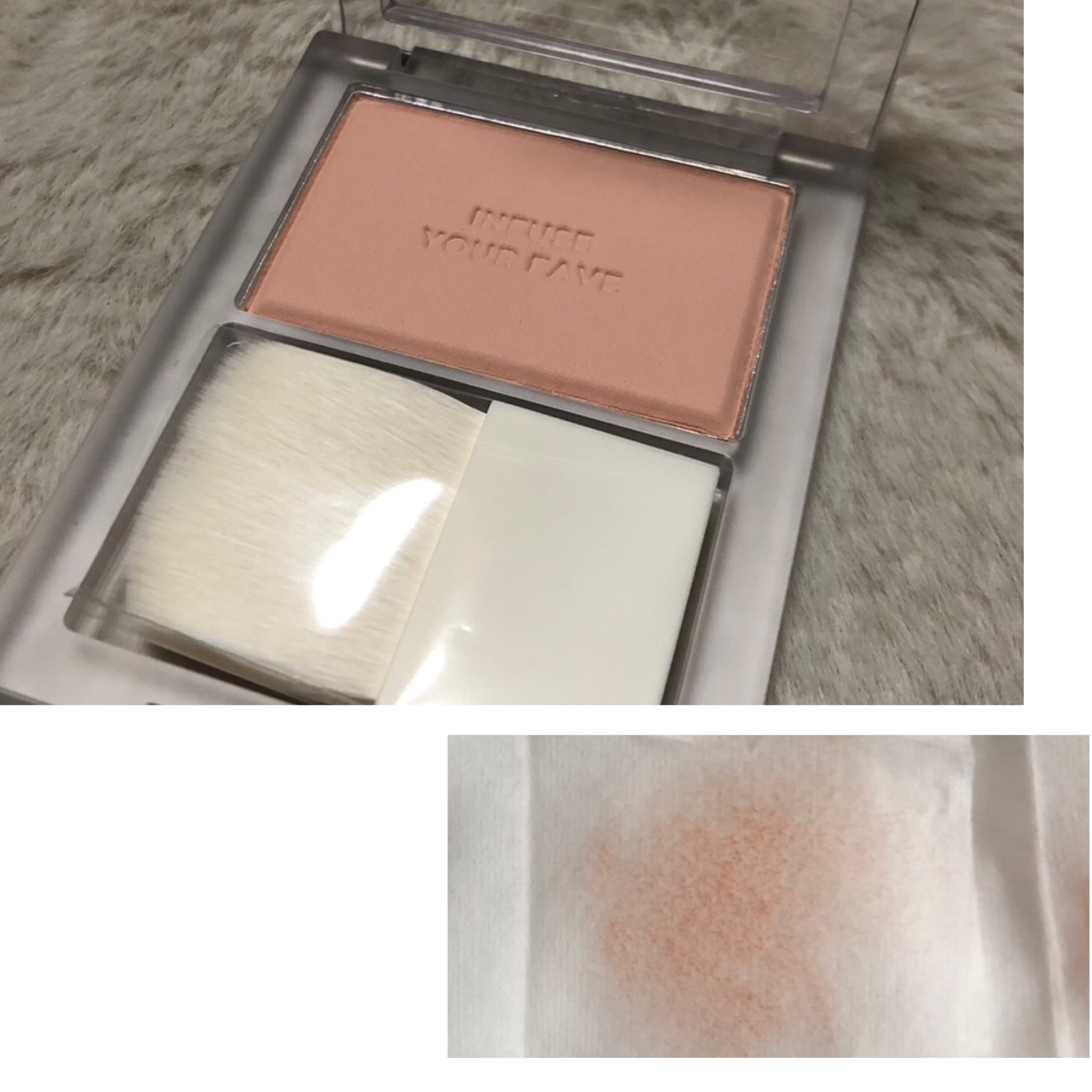 マイフェイブ インフュージング ブラッシュ/HOLIKA HOLIKA/パウダーチークを使ったクチコミ（2枚目）