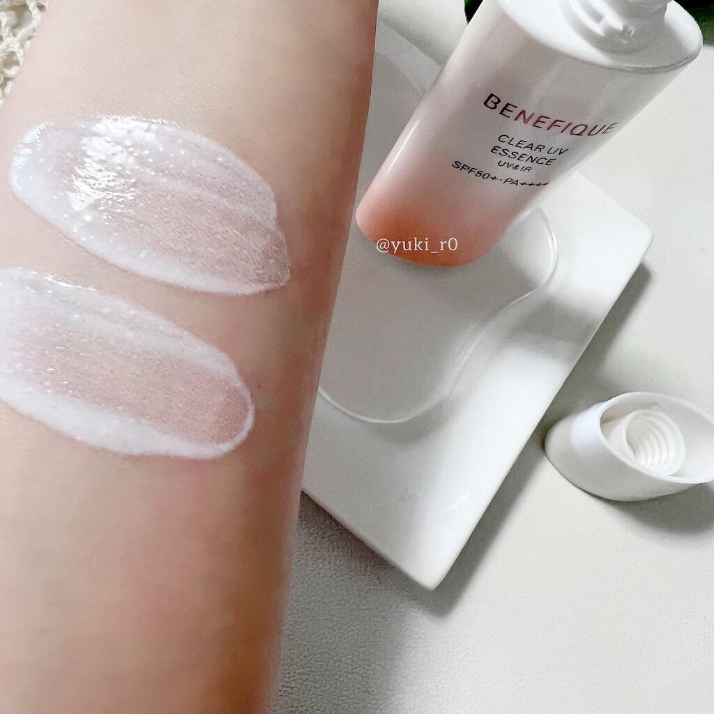 ベネフィーク クリア UV エッセンス(UV&IR)/BENEFIQUE/日焼け止めローションを使ったクチコミ(3枚目)
