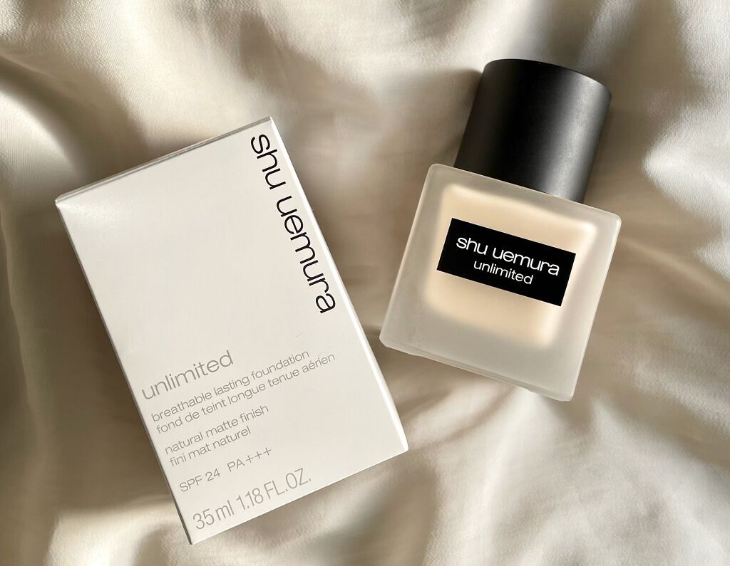 （旧）アンリミテッド ラスティング フルイド/shu uemura/リキッドファンデーションを使ったクチコミ（1枚目）