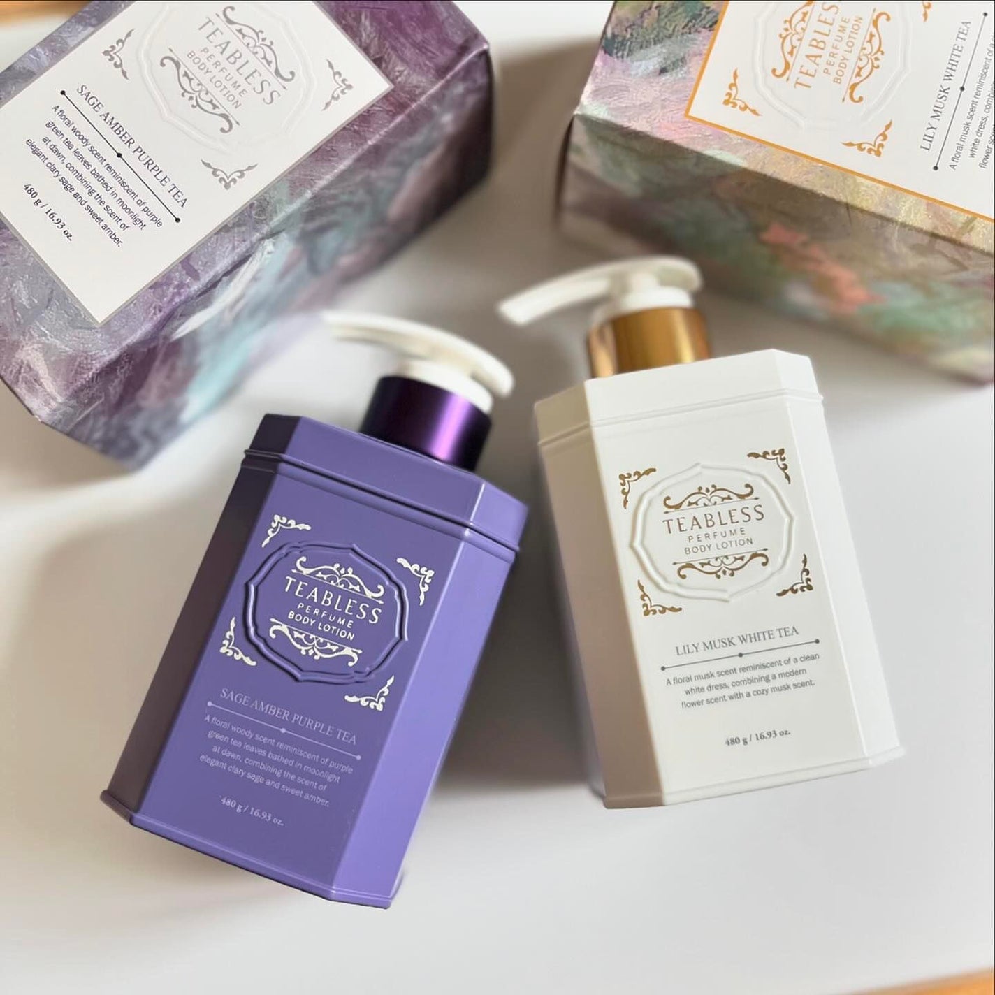 パフュームボディローション リリィムスクホワイトティー/TEABLESS/ボディローションを使ったクチコミ(1枚目)