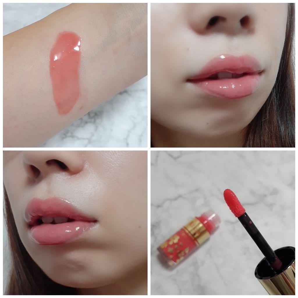 オールインワンティント 01 コーラルピーチ/シャインリッチ/リップティントを使ったクチコミ（2枚目）