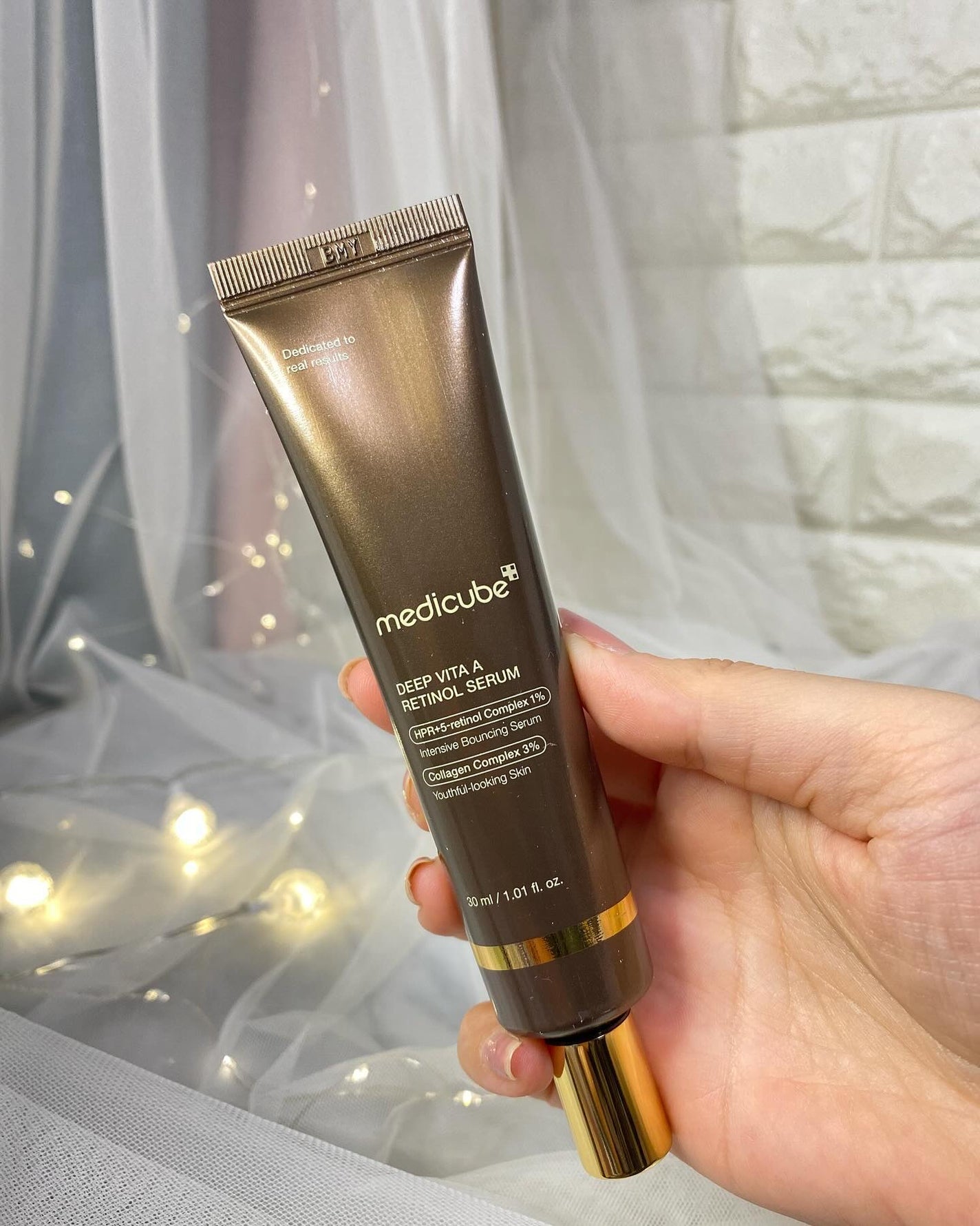ディープビタAレチノールセラム/MEDICUBE/美容液を使ったクチコミ(5枚目)