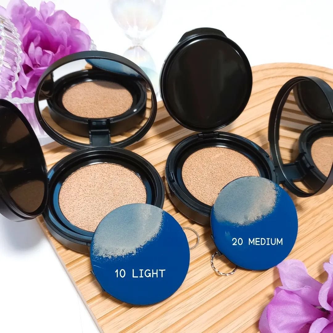 ベルベットジュエルクッション/BIVABOO/クッションファンデーションを使ったクチコミ(2枚目)